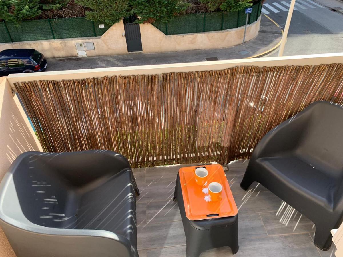 Charmant Studio Avec Climatisation Et Parking Perpignan Exterior foto